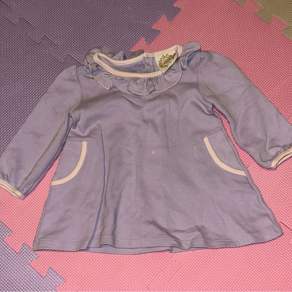 The Beaufort Bonnet Company Lavender Long Sleeve Top